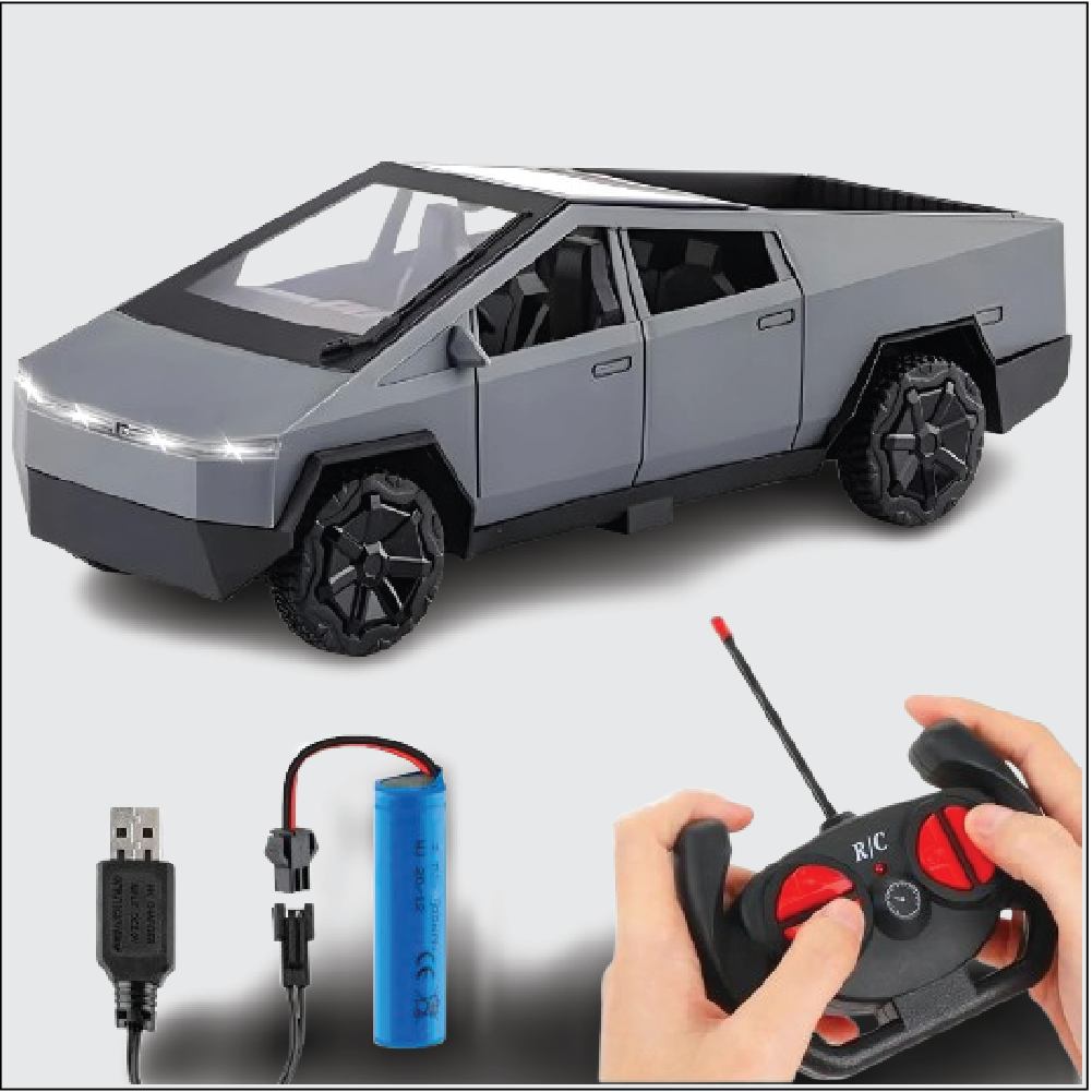 1:14 Scale Cyber Truck Remote Control Luxurious Car - Image 2